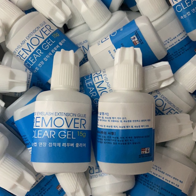 Remover clear gell, nước tháo mi,gỡ mi nhanh không cay.dụng cụ nối mi mr Tuấn.