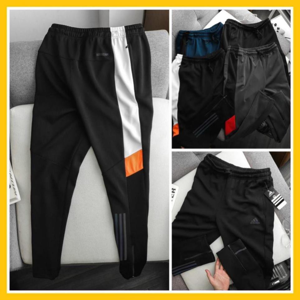 [NEW] Quần Thể Thao Nam [JOGGER] Vạch Xéo Khóa Zip Chân Cực Chất Tập Luyện, Chạy Bộ [ĐỒ TẬP]