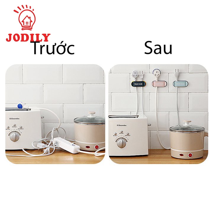Nẹp Dây Điện Dán Tường Xinh Xắn, Nẹp Đồ Đa Năng Jodily StarHome
