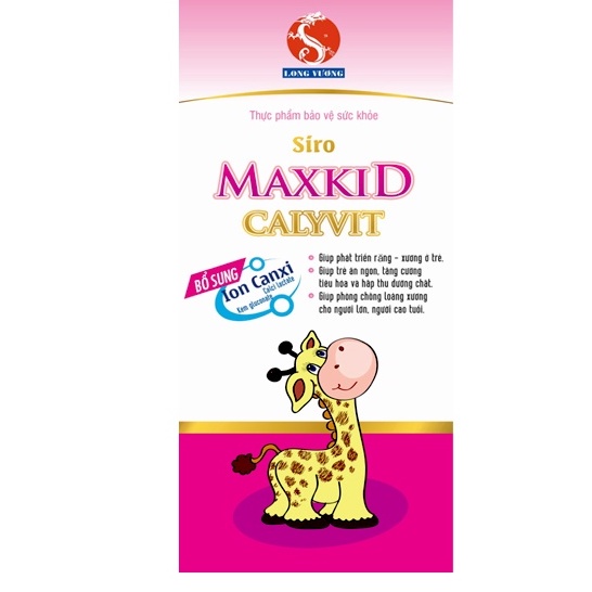 MAXKID CALYVIT – Giúp trẻ ăn ngon, tăng cường hấp thu, bổ sung các vitamin cho trẻ nhỏ