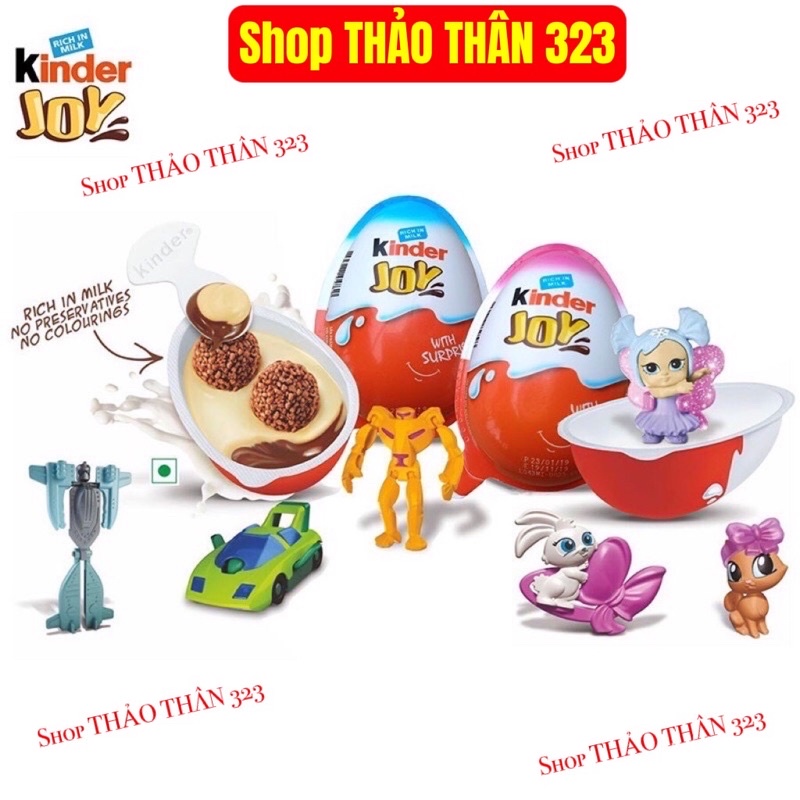 Trứng Kinder Joy - Trứng Bất Ngờ (Màu Hồng, Màu Xanh)-HÀNG NHẬP 100% CHÍNH HÃNG