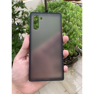 Ốp lưng Samsung S8/ S9/ S10/ S20/ Note8/ Note9/ Note10/Note20 mặt lưng mờ,viền silicone