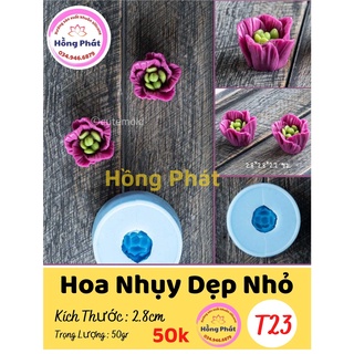 Khuôn silicon hoa nhụy dẹp nhỏ - T23 - Silicon Hồng Phát