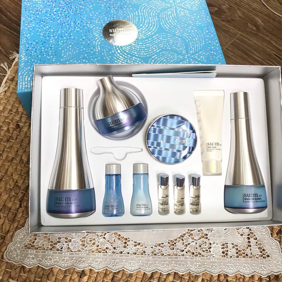 Sét sum điều tiết dầu, se khít lỗ chân lông, dưỡng trắng dành cho da dầu