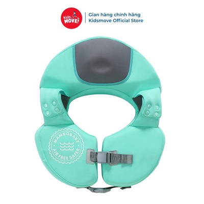 Phao bơi luồn tay Mambobaby cho bé 1 2 3 4 tuổi không bơm hơi, chống lật, có mái che hàng chính hãng