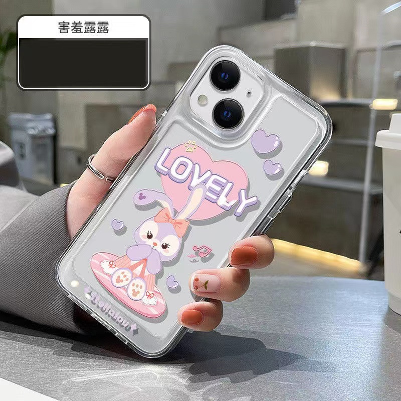 Ốp Điện Thoại Trong Suốt Hình Thỏ Stella Cho iphone 11 13 7 8 Plus 12 13Pro Max X XS Max 7 8 SE 2020