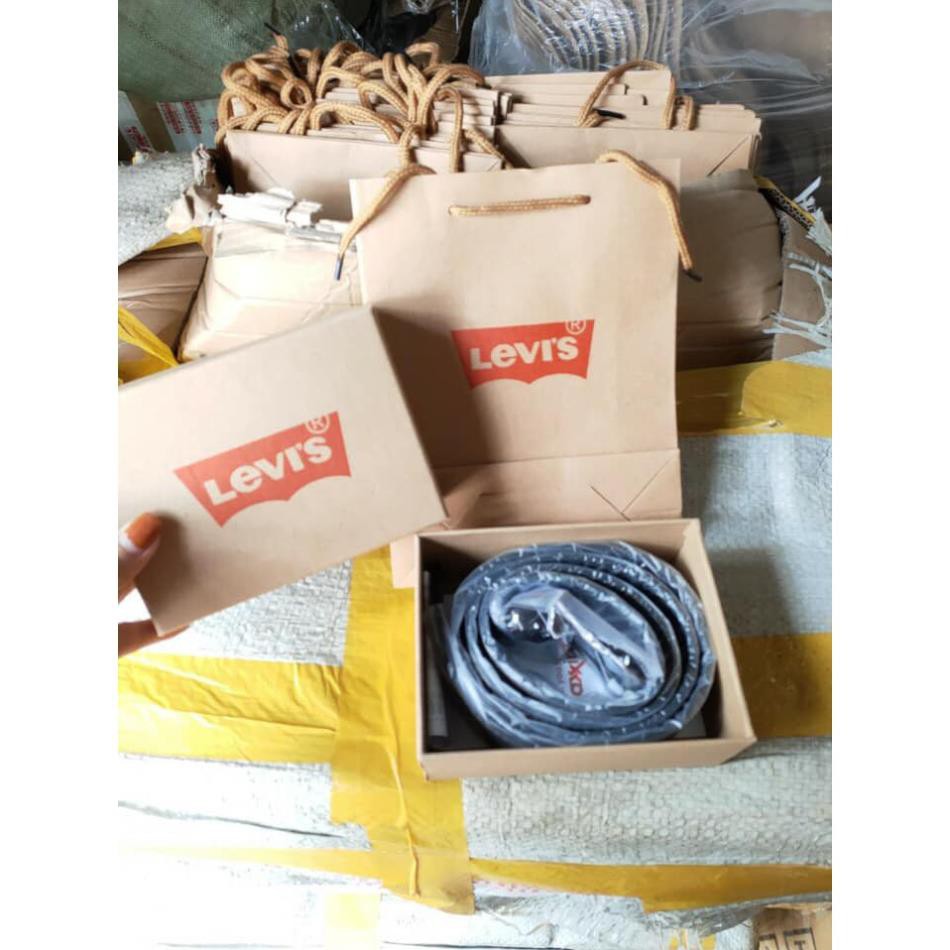 THẮT LƯNG NAM LEVIS FULL BOX SỊN SÒ Xịn