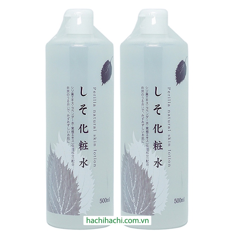 Nước hoa hồng Chinoshioya chiết xuất từ lá tía tô dưỡng da trắng hồng 500ml - Hachi Hachi Japan Shop