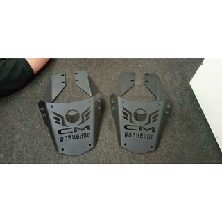 Baga MT15 sắt dày 4mm cắt cnc. sơn tĩnh điện màu đen