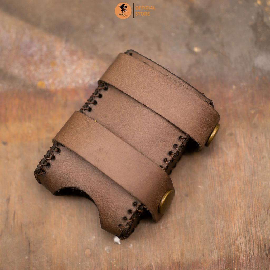 Bao da Vep da bò màu nâu đất - RAM Leather