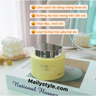 Kem Mát Xa Thải Độc Dưỡng Trắng About Me Skin Tone Up Massage Cream 3X