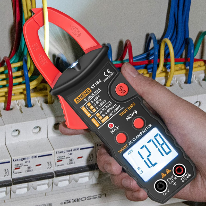 Đồng Hồ Vạn Năng Kỹ Thuật Số Wer St184 6000 Counts Rms Ac / Dc Ohm Hz