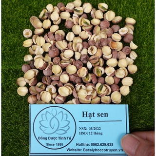Hạt sen 100g, hàng loại 1, khô, sạch