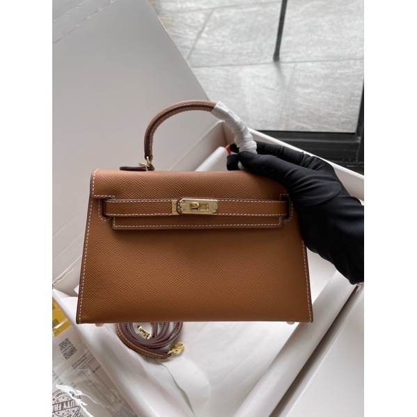 Túi xách nữ Kelly size 21cm NB