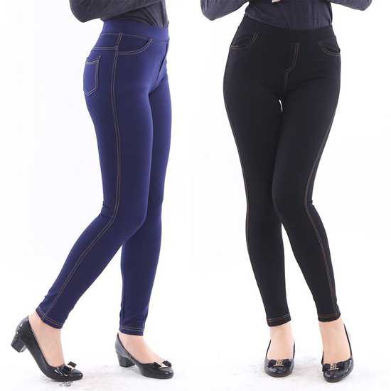 Quần Legging Giả Jean Siêu Co giãn ôm đẹp có BigSize