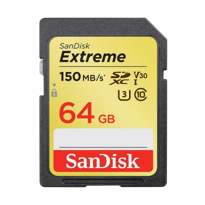 Thẻ Nhớ Sandisk Extreme Sdxc Uhs-i 64gb 150mbps | BigBuy360 - bigbuy360.vn