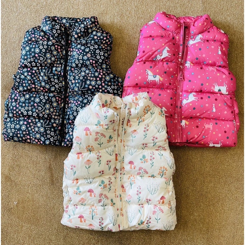 Áo gile bé gái Sfera sz đại dư xịn 4/5y - 11/12yo