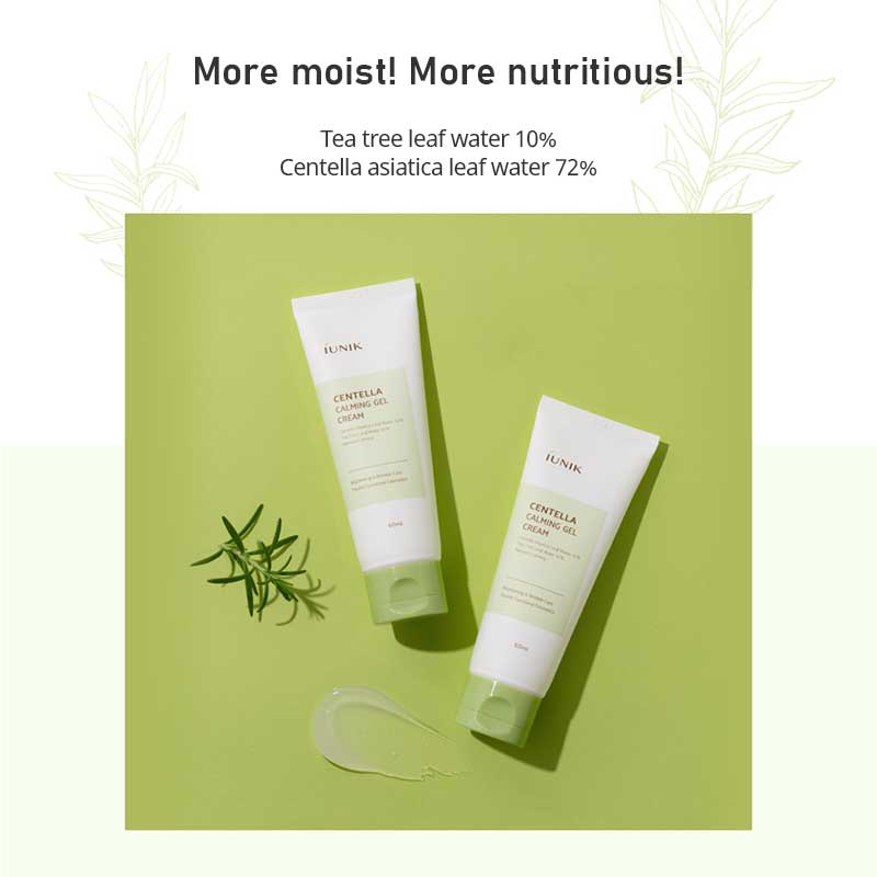 Kem gel làm dịu da IUNIK 60ml chất lượng