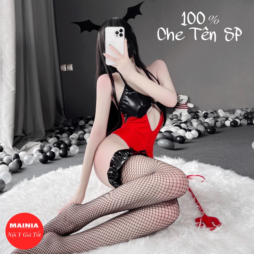 Bộ Đồ Ngủ Cosplay Ác Quỷ Siêu Dễ Thương Xinh Xắn quyến Rũ Sexy Gợi Cảm Mainia Shop