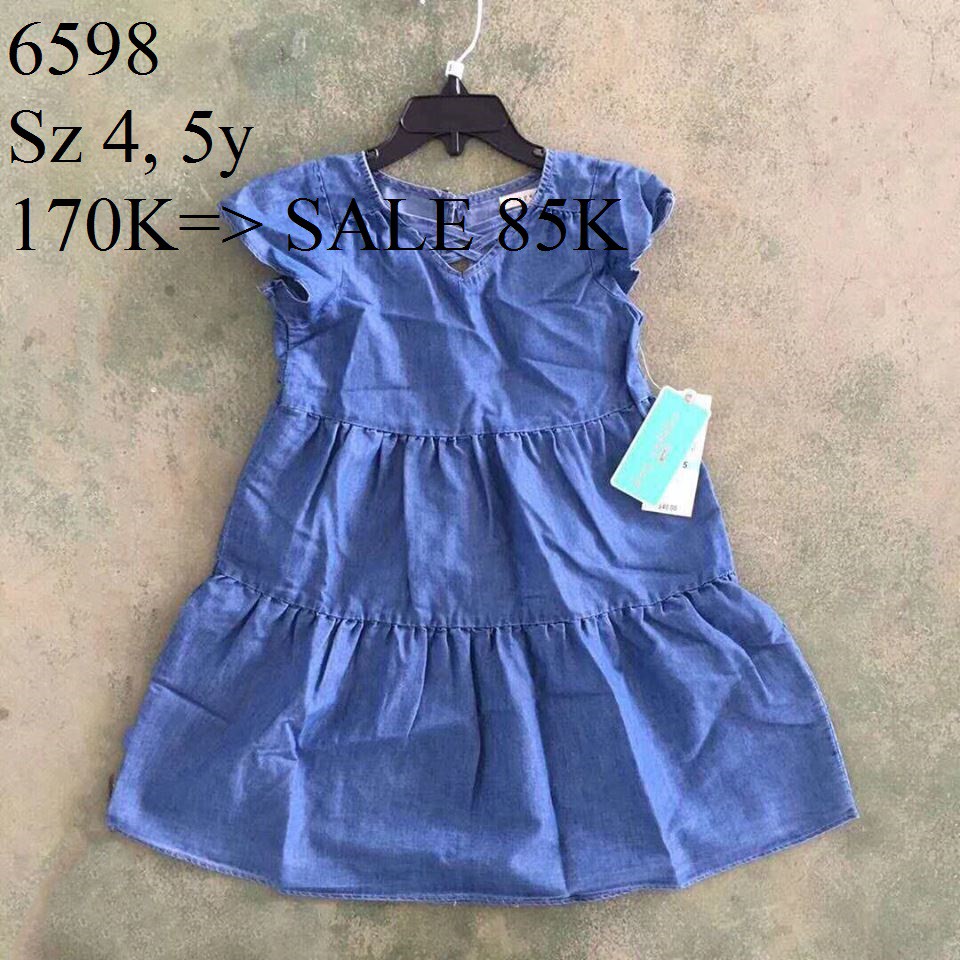 * Mã 6598: Váy bò xuất dư rất đẹp. TQXK