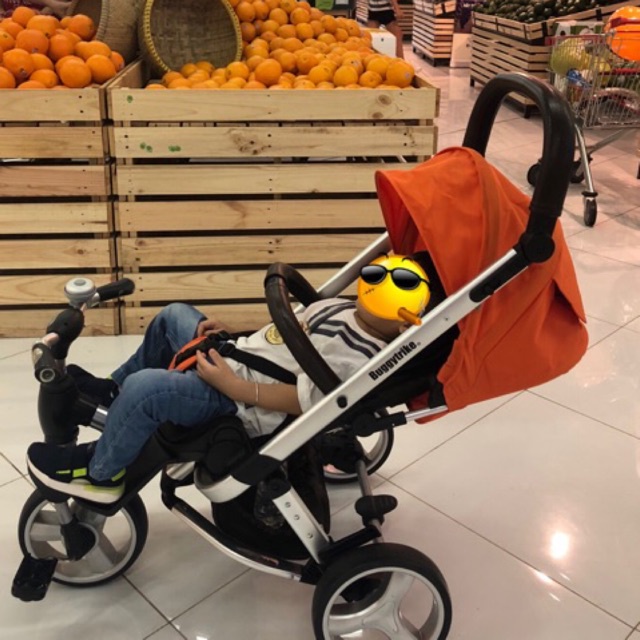 Xe đẩy, xe nôi, xe đạp 3 bánh Buggy Tride từ 0_7 tuổi