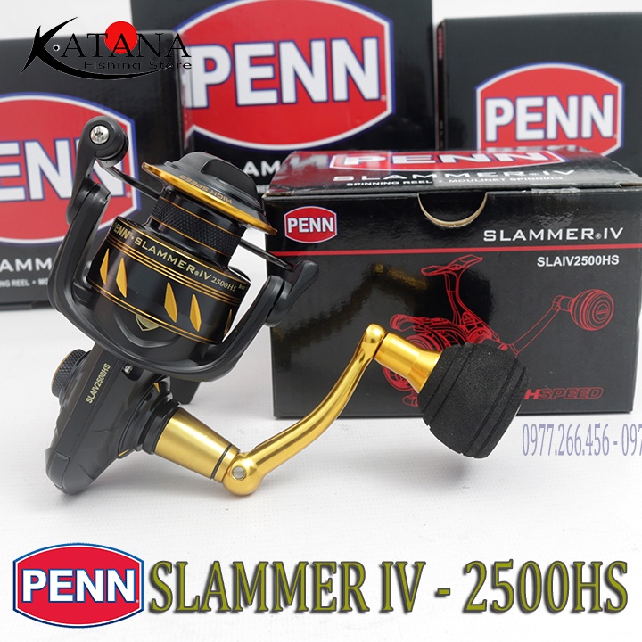 Máy Câu Bạo Lực - PENN SLAMMER IV HS - new 2021