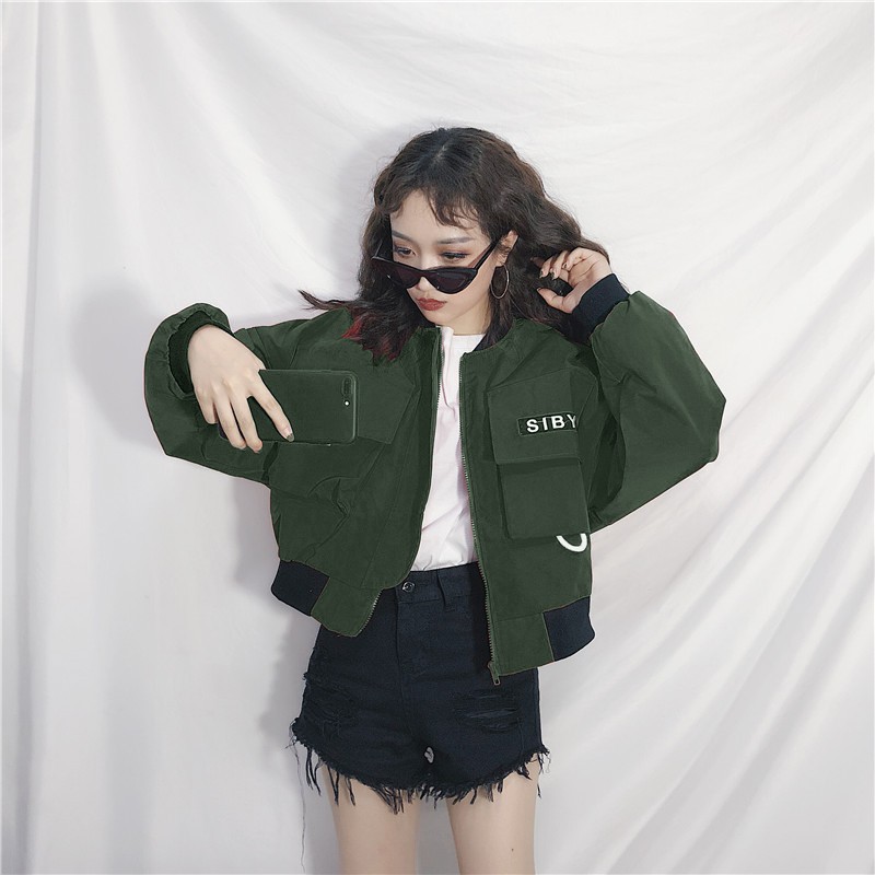 [ORDER] ÁO KHOÁC ULZZANG TÚI NẮP MÃ 2122 | BigBuy360 - bigbuy360.vn