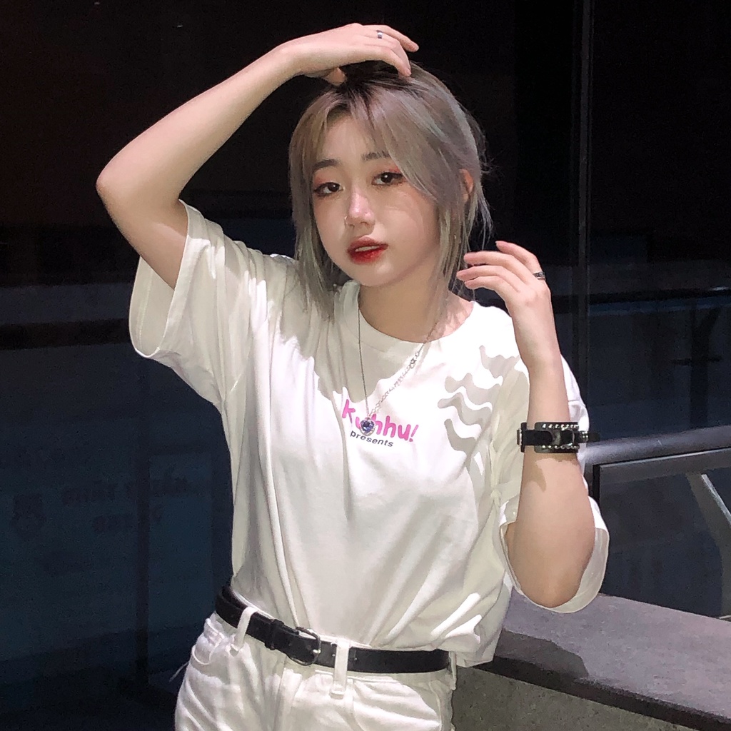 STILL WITH YOU TEE - Áo thun BTS unisex oversize 4 màu đen/trắng/be/tím