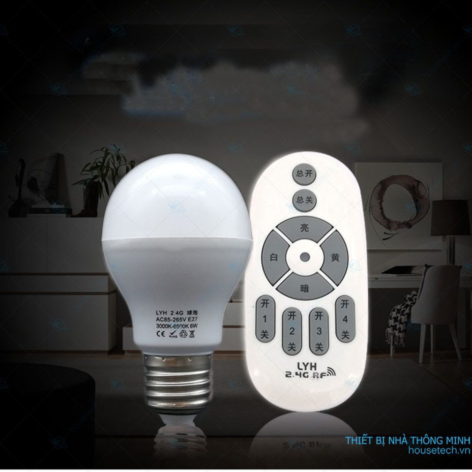 BÓNG ĐÈN ĐIỀU KHIỂN TỪ XA RF HT625