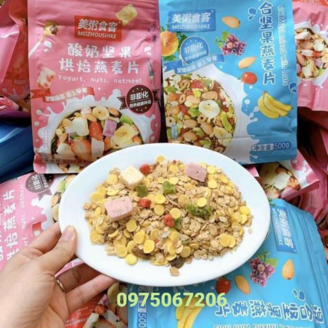 🥜🥜🥜Ngũ Cốc Hoa Quả Ăn Kiêng mix vị | BigBuy360 - bigbuy360.vn