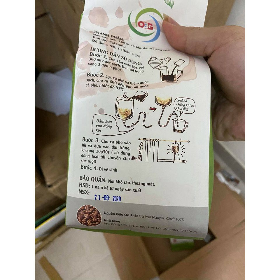 CÀ PHÊ HỮU CƠ THẢI ĐỘC ĐẠI TRÀNG GERSON (gói 500g) | BigBuy360 - bigbuy360.vn