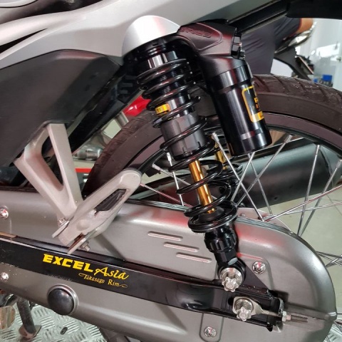 Phuộc RCB chính hãng MB2 ty vàng cho Wave,Dream,Jupiter,Sirius,Future.