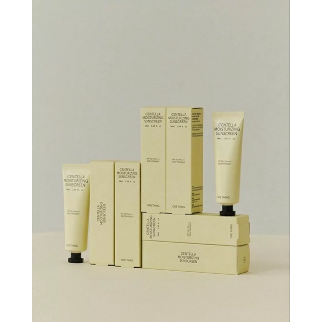 Kem chống nắng vật lý ONETHING CENTELLA MOISTURIZING SUNSCREEN