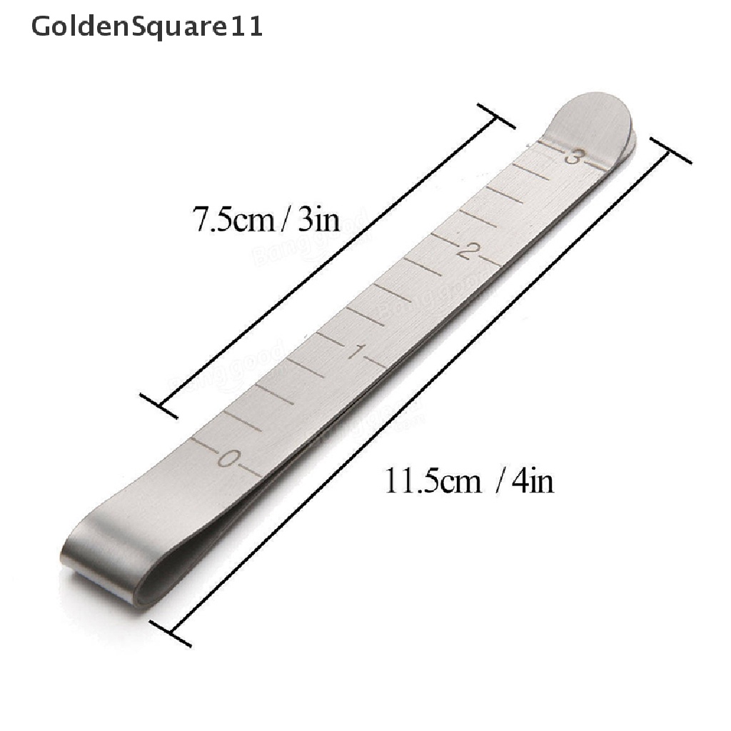 Set 2 Kẹp Đo Lường Bằng Thép Không Gỉ Chuyên Dụng Trong May Vá (Goldsquare11)