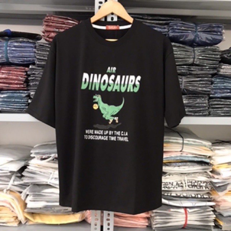Áo Thun Unisex DINOSAURS G482, Tay Lỡ Form Rộng