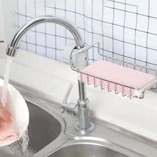 Kệ inox gắn vòi rửa chén, khay inox để đồ gắn vòi rửa chén