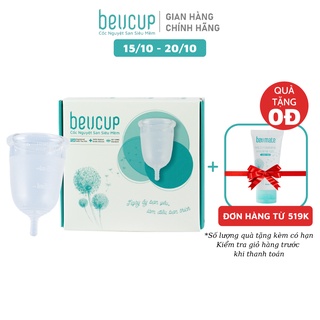Cốc nguyệt san BeUcup siêu mềm hàng cao cấp dung tích 40ml cho phụ nữ, Silicol đạtchuẩn
