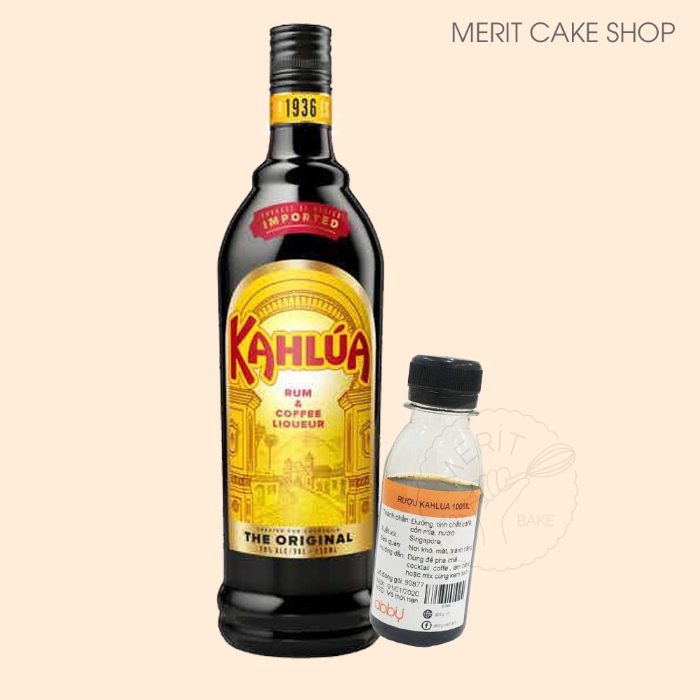 Hương Kahlua làm bánh/pha chế 100ml