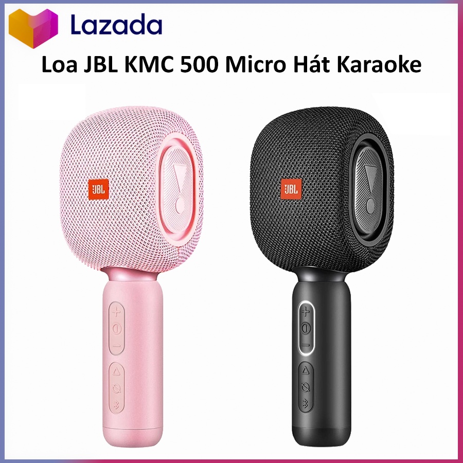 Micro Hát Karaoke Bluetooth Floveme JBL KMC500 Phiên Bản Thần Tượng, Kèm Loa Cao Cấp, Chất Lượng Âm Thanh Trong Trẻo.
