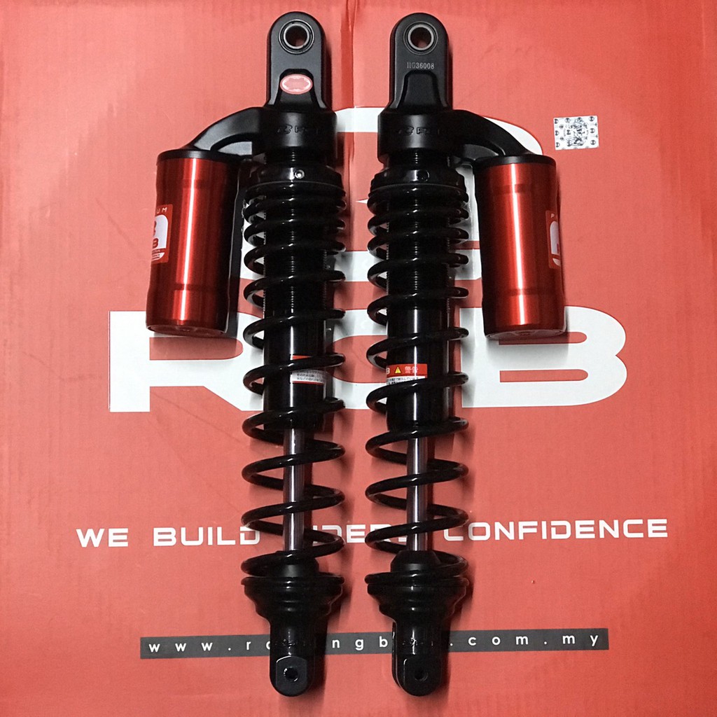 Cặp giảm sóc, phuộc RCB bình dầu MB2 Series 380mm cho Honda SH