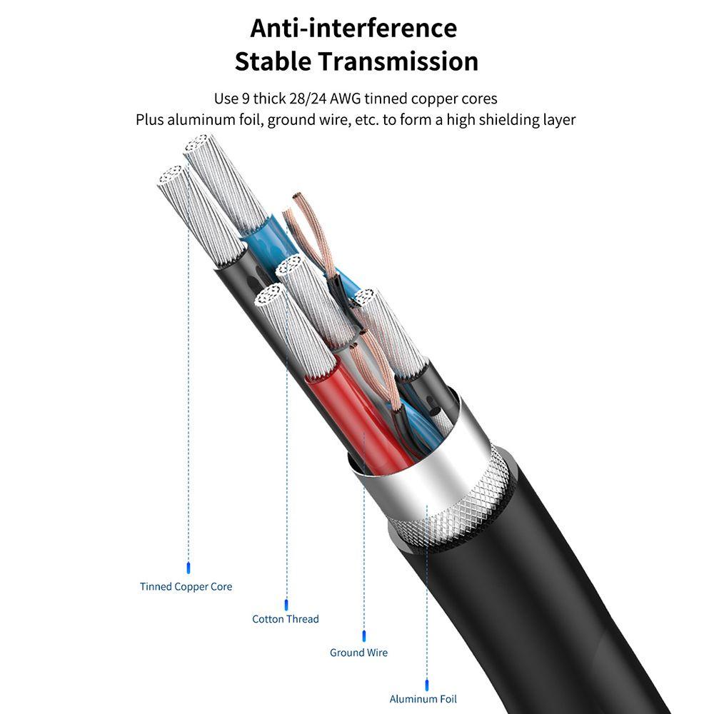 MAG Dây Cáp USB 3.0 Hai Đầu Tốc Độ Cao Cho Webcam