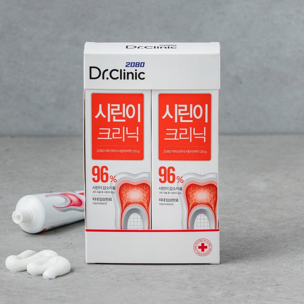 Kem Đánh Răng Ngừa Ê Buốt 2080 Dr Clinic Sensitive Care Toothpaste Dành Cho Răng Nhạy Cảm 125g