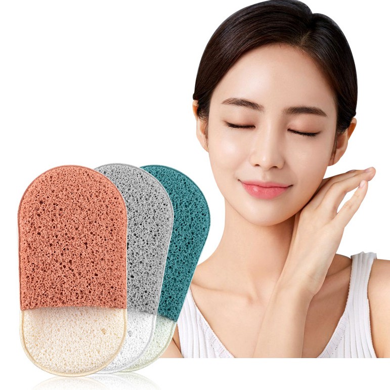 Miếng mút rửa mặt bọt biển Cleasing Remover Soft And Elastic