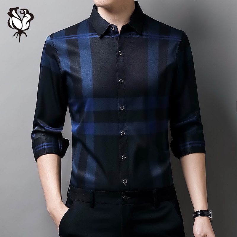 Áo Sơ Mi Công Sở Tay Dài 4 Màu Sắc Chọn Lựa Cho Nam