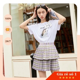 Chân váy xếp ly Vero moda - Đầm Vero moda sale