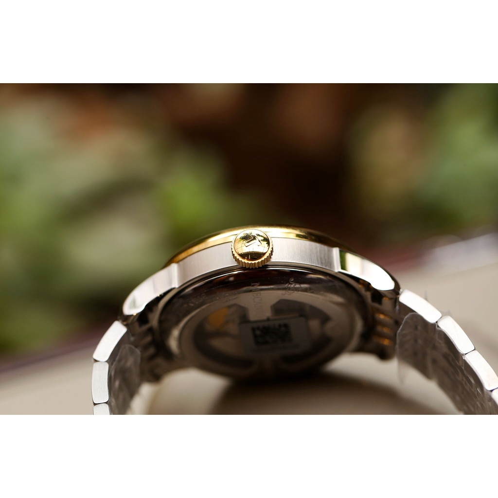 Đồng hồ Nam chính hãng Tissot Le Locle Automatic T006.428.22.038.01 Size 39,Demi vàng,Mặt trắng,Lịch-Máy cơ-Dây kim loại