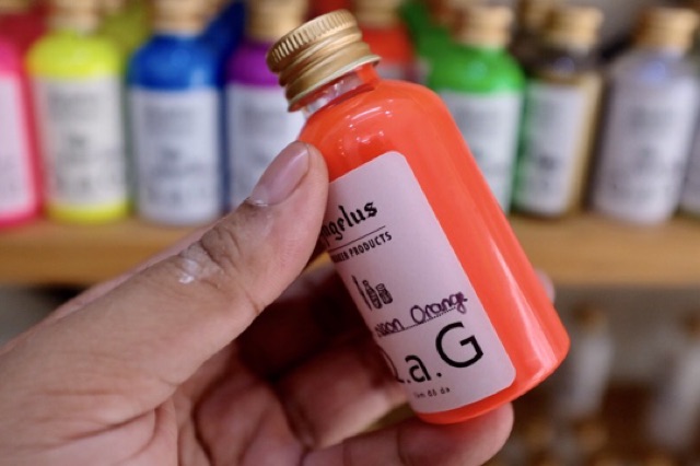 Sơn vẽ giầy, đồ da Angelus màu neon 50ml