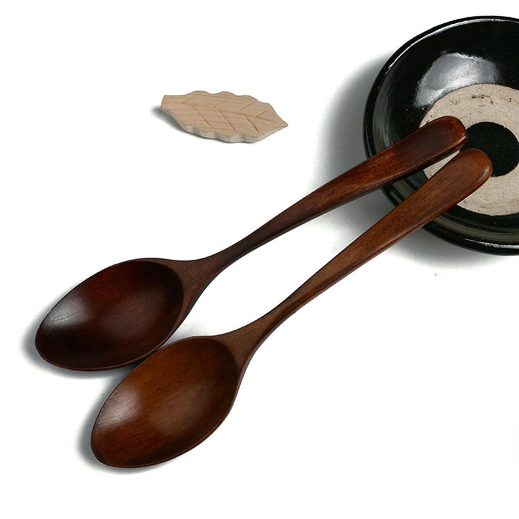 YIYU Muỗng Gỗ Thân Thiện Với Môi Trường Phong Cách Nhật Bản