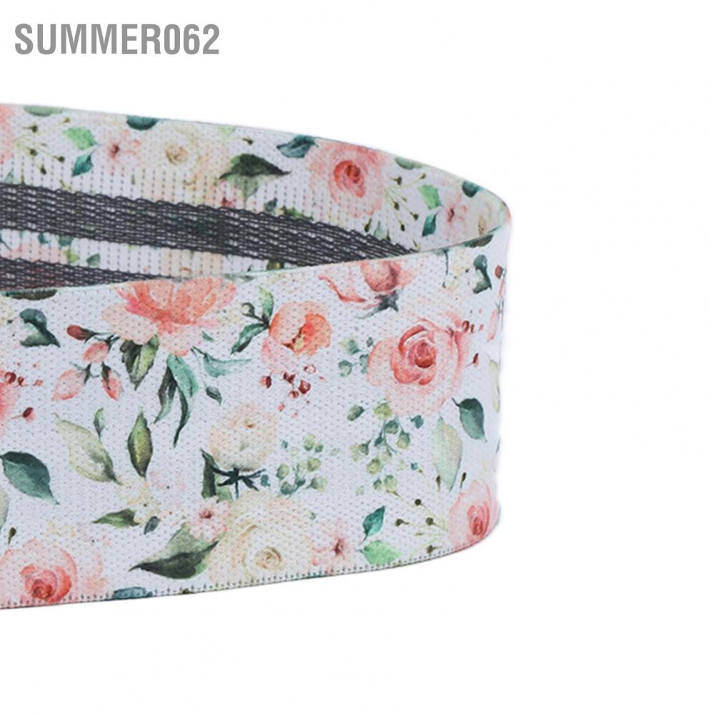 Summer062 MASEDA Yoga Squat Belt Non Slip Flexible Thickening Exercise Resistance Bands for Legs and Butt