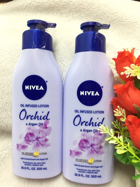 [HÀNG MỸ]Sữa Dưỡng Thể Nivea Cherry Blossom&amp; Jojoba Oil